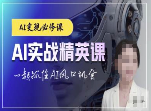 AI实战精英课，chatgptAI实战教程，一起抓住AI风口的机会-起步网