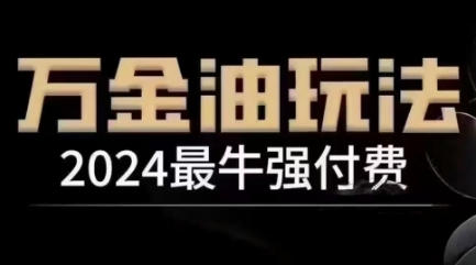 2024最牛强付费，万金油强付费玩法，干货满满，全程实操起飞(更新12月)-起步网